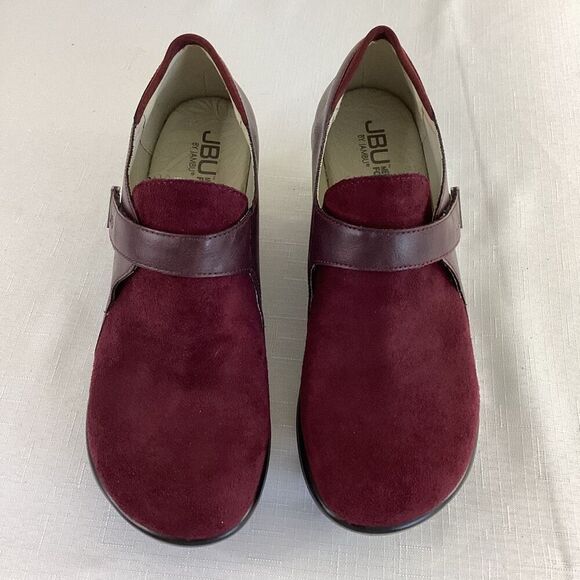 JBU Jambu Sedona Loafer Clog Bugundy Vegan Size 9 - Picture 2 of 11